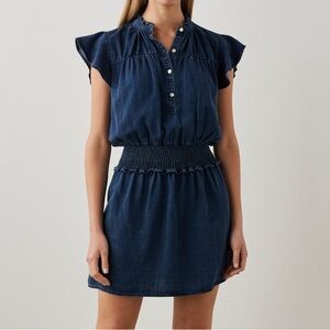 Rails Navy Mini Dress